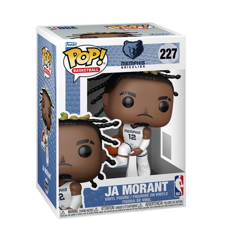 NBA Legends POP! Sports Vinyl Figur Grizzlies- Ja Morant (Home) 9 cm - Preorder - ETA: 19.01.2026