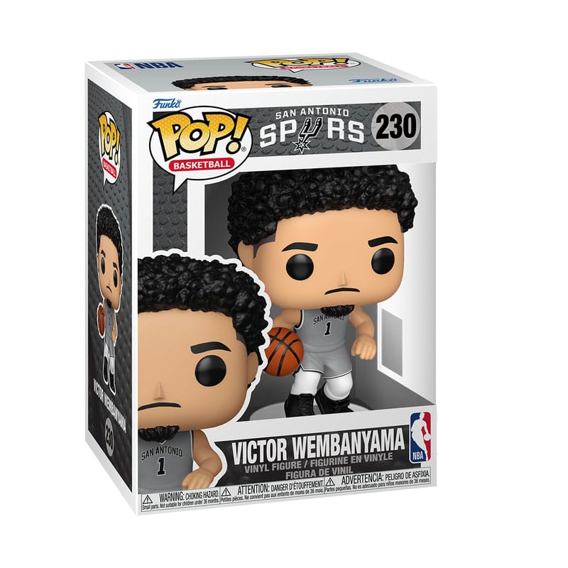 NBA Legends POP! Sports Vinyl Figur Spurs- Victor Wembanyama (SE) 9 cm - Preorder - ETA: 19.01.2026