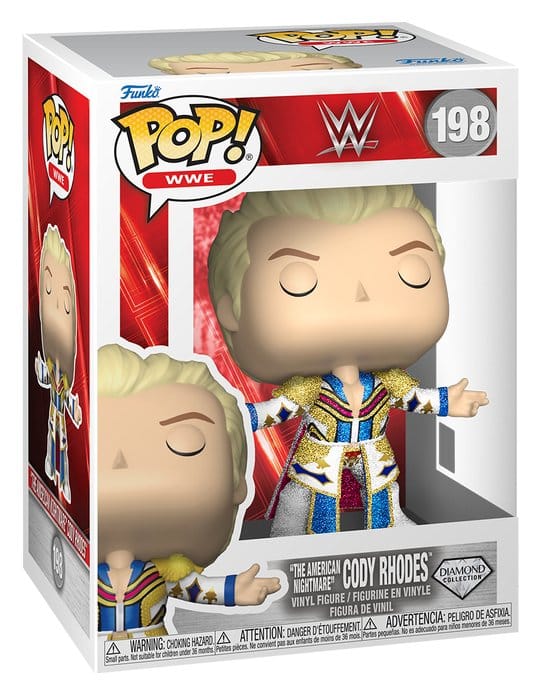 WWE POP! Vinyl Figur Cody Rhodes 9 cm - Versand: 7 Tage nach Bestellung
