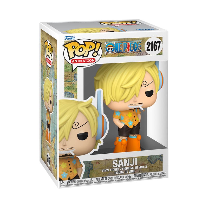 One Piece POP! Vinyl Animation Figur Sanji 9 cm - Preorder - ETA: 31.12.2025