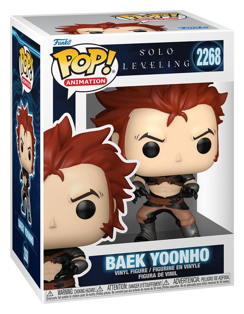 Solo Leveling POP! Animation Vinyl Figur Baek Yoonho 9 cm - Preorder - ETA: 25.03.2026