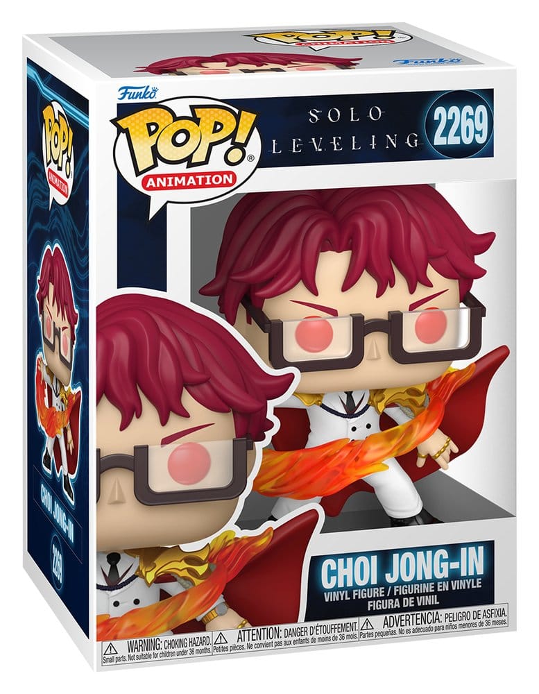 Solo Leveling POP! Animation Vinyl Figur Choi Jong-in 9 cm - Preorder - ETA: 13.03.2026