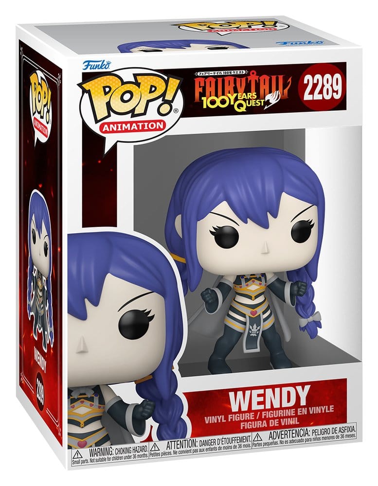 Fairy Tail-100 Years Quest POP! Animation Vinyl Figur Wendy 9 cm - Versand: 7 Tage nach Bestellung