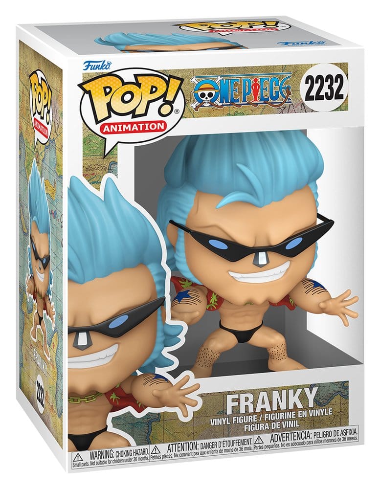 One Piece POP! Animation Vinyl Figur Franky (Refresh) 9 cm - Versand: 7 Tage nach Bestellung