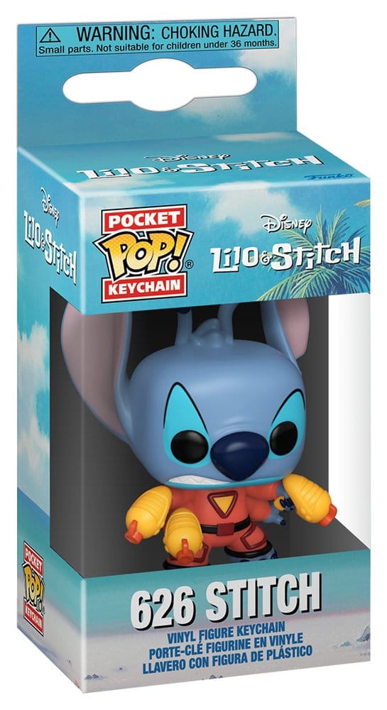 Lilo&Stitch POP! Vinyl Schlüsselanhänger 4 cm 626 Stitch Display (12) - Versand: 7 Tage nach Bestellung