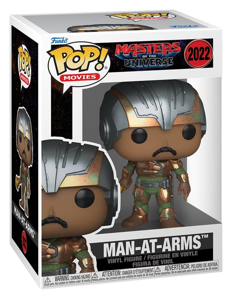 Masters of the Universe (2026) POP! Movies Vinyl Figur Man-At-Arms 9 cm - Versand: 7 Tage nach Bestellung