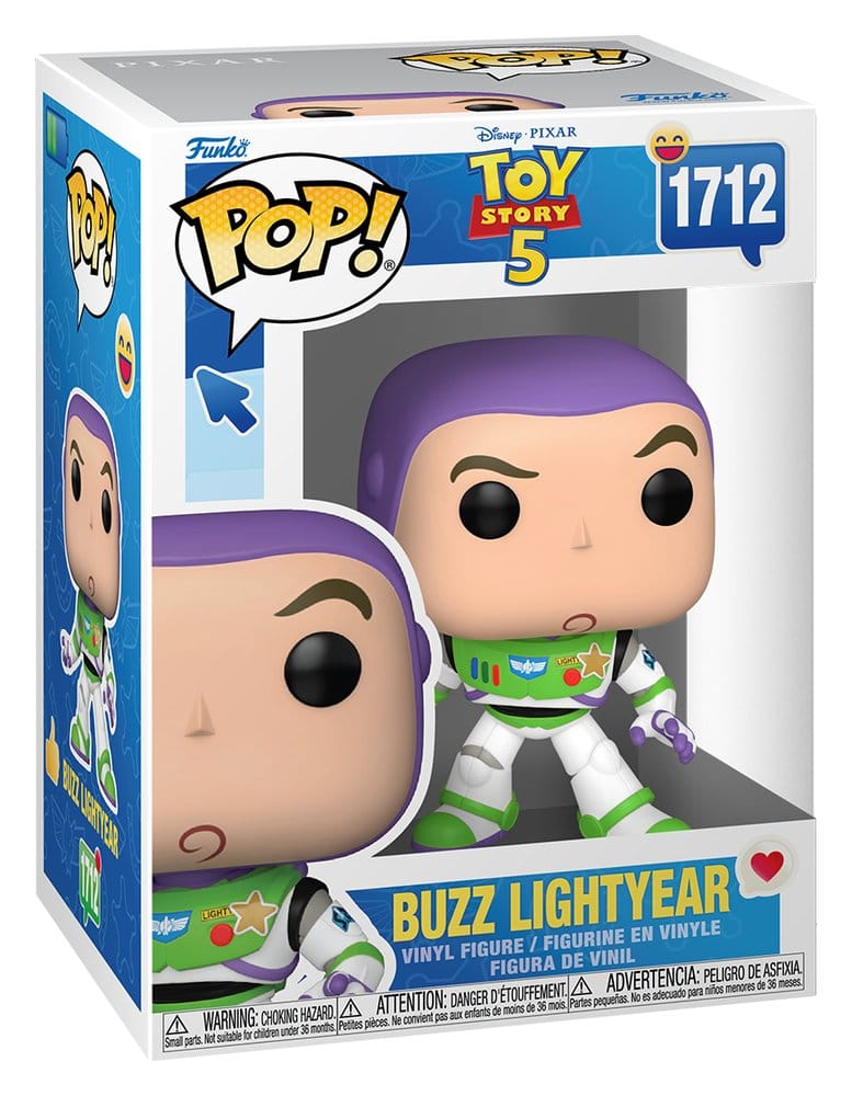 Toy Story 5 POP! Disney Vinyl Figuren Buzz Lightyear 9 cm - Versand: 7 Tage nach Bestellung