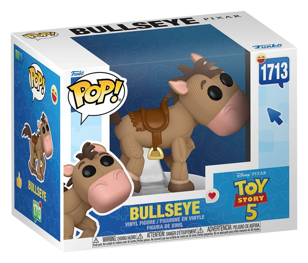 Toy Story 5 POP! Premium Vinyl Figur Bullseye 9 cm - Versand: 7 Tage nach Bestellung
