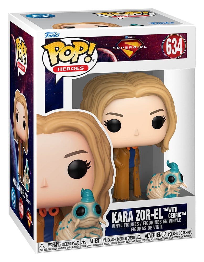 Supergirl (2026) POP! Vinyl Figur Kara Zor-El With Cedric 9 cm - Preorder - ETA: 09.07.2026
