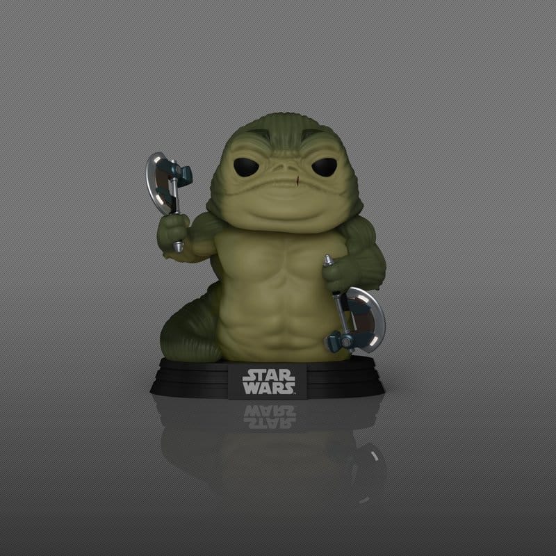 Star Wars: The Mandalorian and Grogu POP! Vinyl Figur Rotta the Hutt (Glow) 9 cm - Versand: 7 Tage nach Bestellung