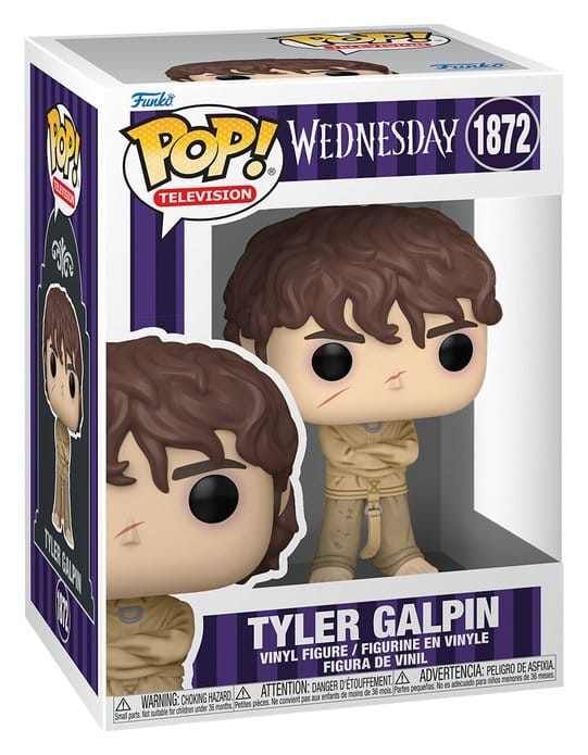 Wednesday POP! TV Vinyl Figur Tyler Galpin 9 cm - Versand: 7 Tage nach Bestellung