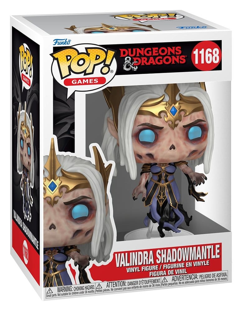 Dungeons & Dragons POP! Games Vinyl Figur Valindra Shadowmantle 9 cm - Versand: 7 Tage nach Bestellung