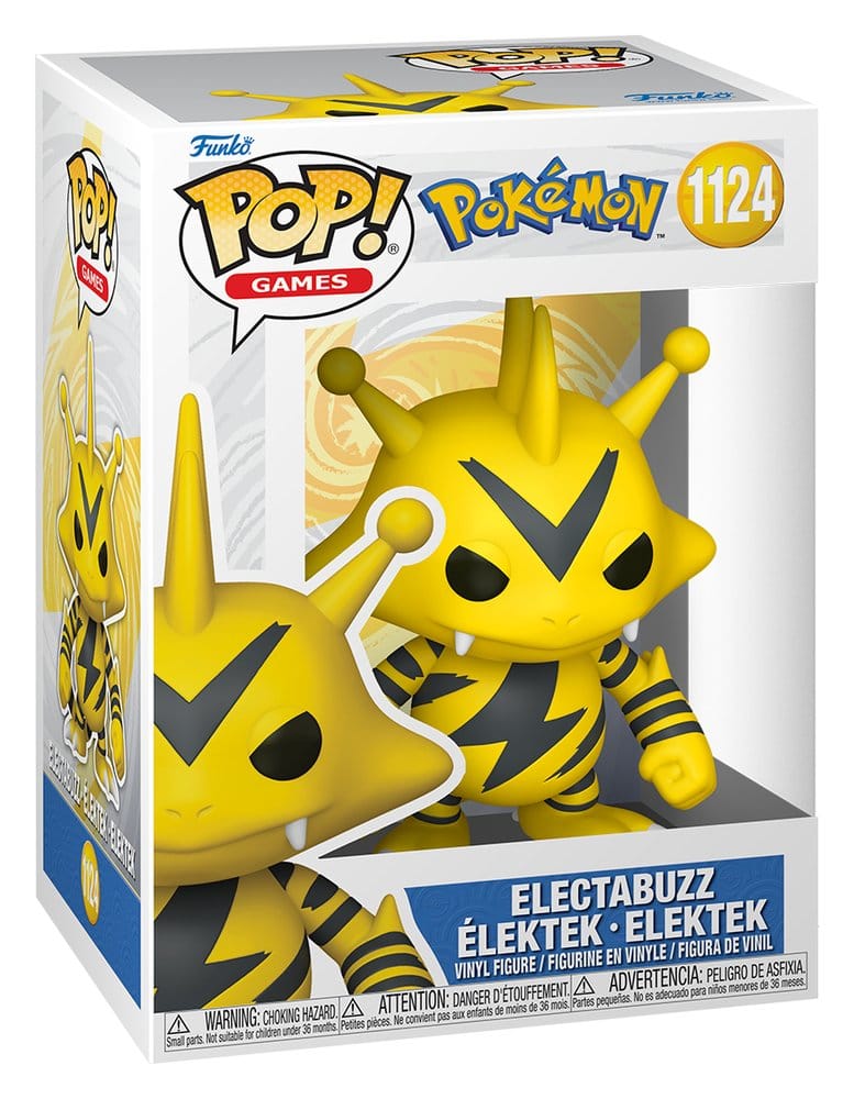 Pokémon POP! Games Vinyl Figur Electabuzz 9 cm - Versand: 7 Tage nach Bestellung