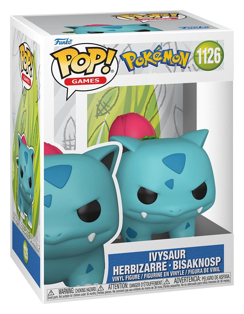 Pokémon POP! Games Vinyl Figur Ivysaur 9 cm - Versand: 7 Tage nach Bestellung