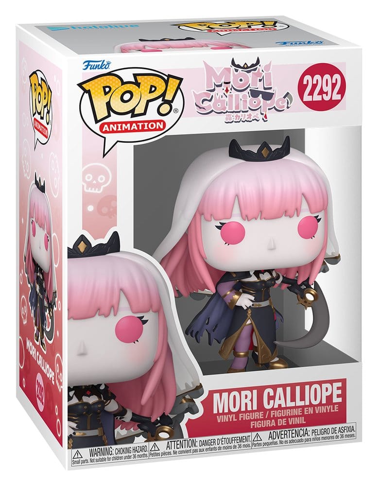 hololive POP! Animation Vinyl Figur Mori Calliope 9 cm - Versand: 7 Tage nach Bestellung
