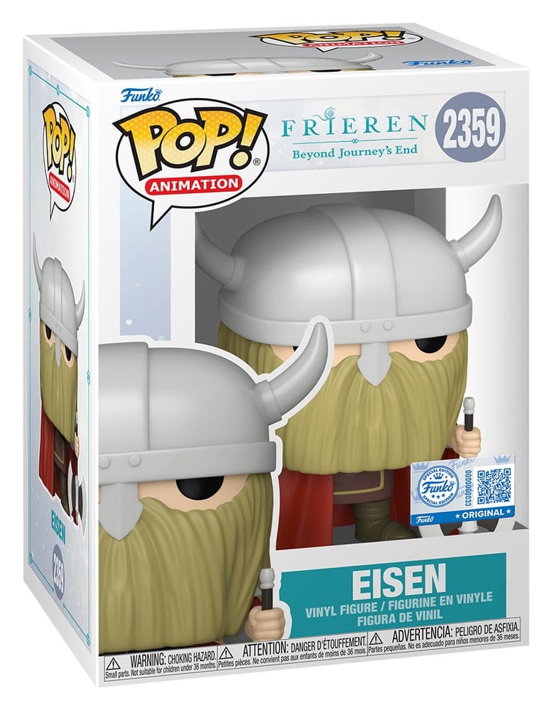Frieren POP! Animation Vinyl Figur Eisen 9 cm - Preorder - ETA: 15.06.2026