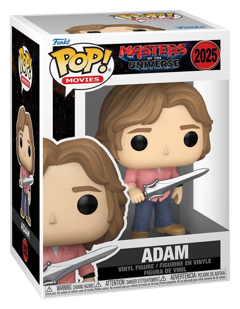 Masters of the Universe (2026) POP! Movies Vinyl Figur Adam 9 cm - Versand: 7 Tage nach Bestellung