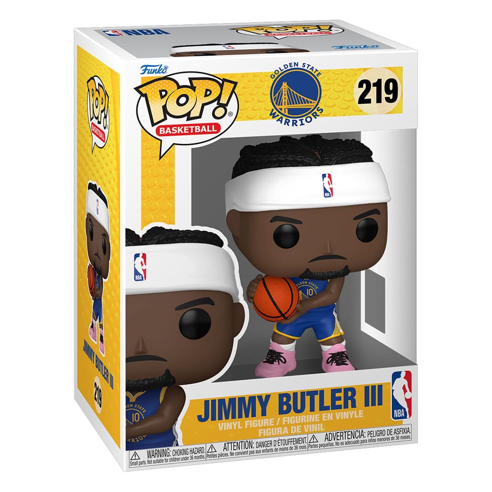 NBA POP! Basketball Vinyl Figur Golden State Warriors: Jimmy Butler III (2025 Icon Edition Uniform) 9 cm - Preorder - ETA: 25.02.2026