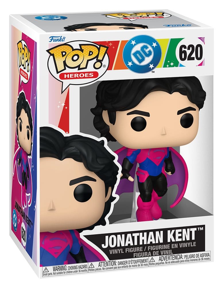 DC Pride 2026 POP! Heroes Vinyl Figur Jonathan Kent 9 cm - Versand: 7 Tage nach Bestellung