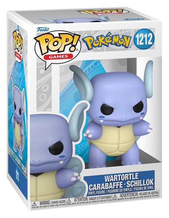Pokémon POP! Games Vinyl Figur Wartortle 9 cm - Preorder - ETA: 19.08.2026