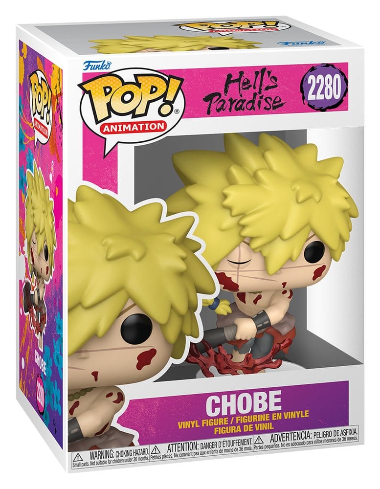 Hell's Paradise: Jigokuraku POP! Animation Vinyl Figur Chobe 9 cm - Preorder - ETA: 25.05.2026