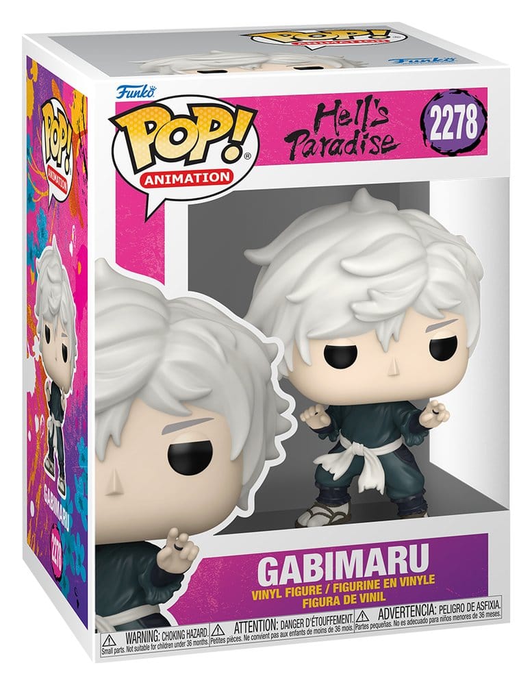 Hell's Paradise: Jigokuraku POP! Animation Vinyl Figur Gabimaru 9 cm - Versand: 7 Tage nach Bestellung