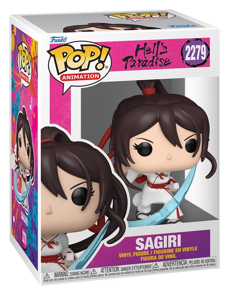 Hell's Paradise: Jigokuraku POP! Animation Vinyl Figur Sagiri 9 cm - Preorder - ETA: 25.05.2026