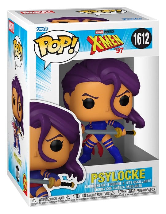 Marvel POP! Vinyl Figur : X-Men '97 S4 - Psylocke 9 cm - Preorder - ETA: 11.08.2026