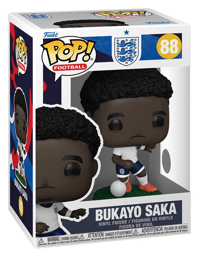 EFL POP! Football Vinyl Figur England- Bukayo Saka 9 cm - Preorder - ETA: 09.07.2026