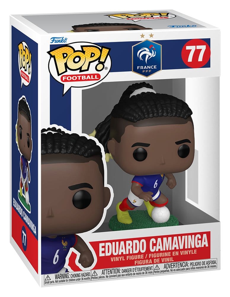 EFL POP! Football Vinyl Figur France- Eduardo Camavinga 9 cm - Preorder - ETA: 25.05.2026