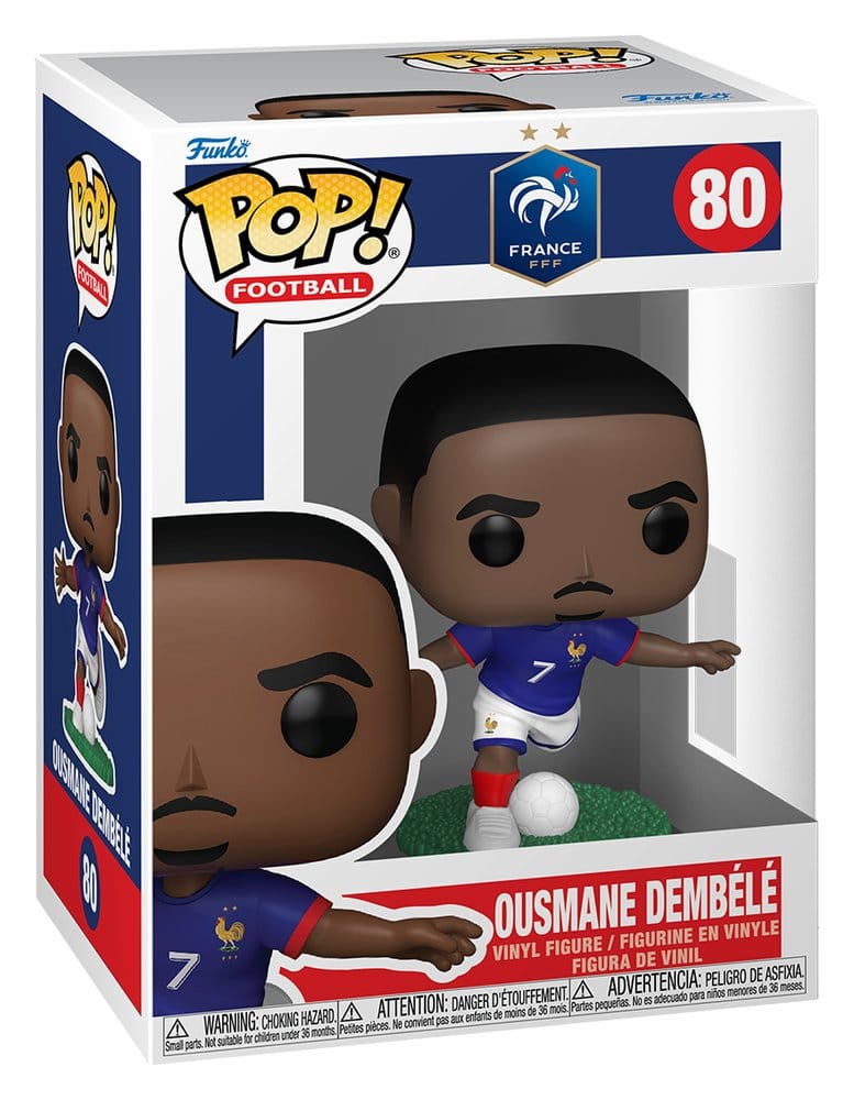 EFL POP! Football Vinyl Figur France- Ousmane Dembele 9 cm - Versand: 7 Tage nach Bestellung