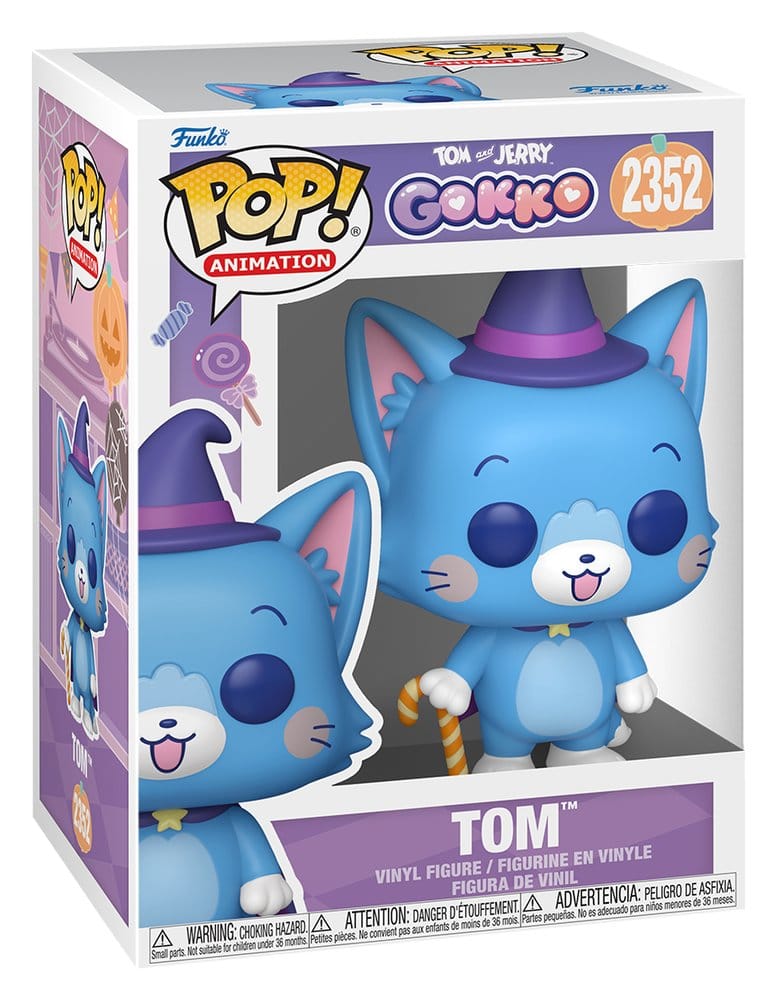 Tom & Jerry Gokko POP! Animation Vinyl Figur Tom 9 cm - Versand: 7 Tage nach Bestellung