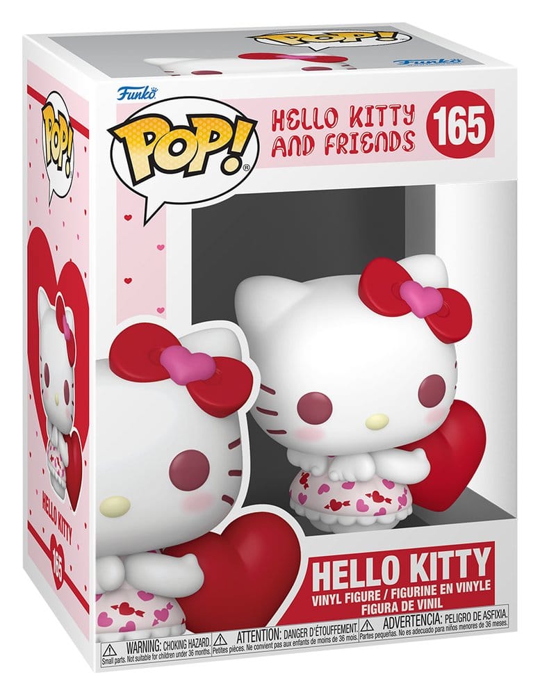 Hello Kitty POP! Sanrio Vinyl Figur Valentine's Day 2027 Hello Kitty 9 cm - Preorder - ETA: 13.12.2026