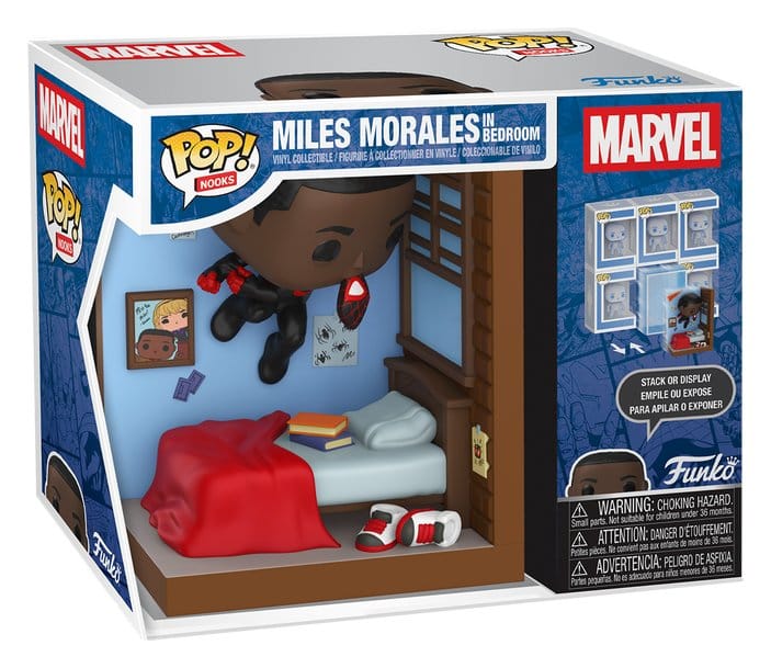 Marvel POP! Nooks Vinyl Diorama Miles in Bedroom 16 cm - Preorder - ETA: 15.11.2026