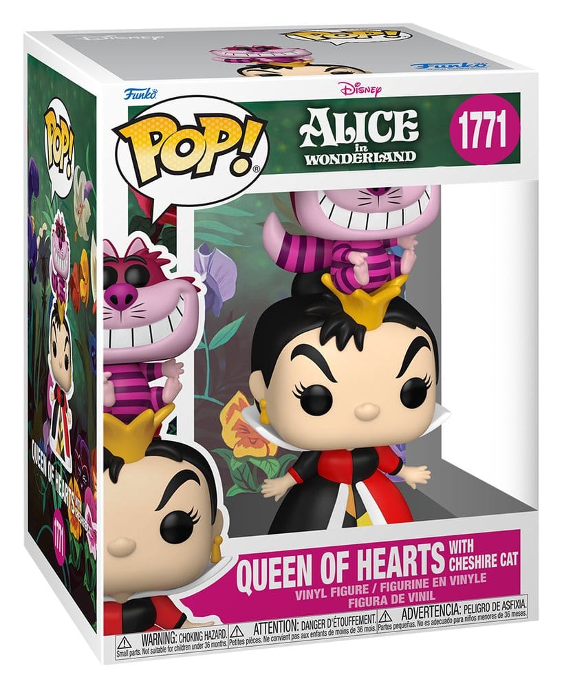 Alice im Wunderland POP! Premium Vinyl Figur Queen of Hearts 9 cm - Preorder - ETA: 02.08.2026
