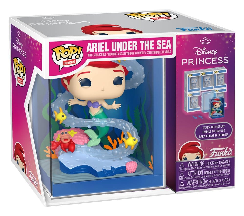 Arielle, die Meerjungfrau POP! Nooks Vinyl Diorama Ariel’s Grotto 16 cm - Versand: 7 Tage nach Bestellung