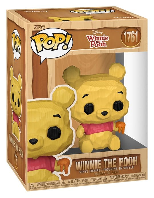 Winnie the Pooh POP! Animation Vinyl Figur Pooh (Whittled) 9 cm - Preorder - ETA: 22.12.2026