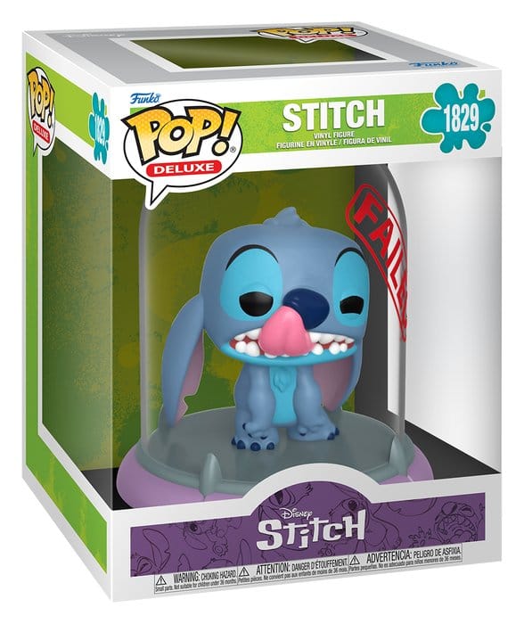 Lilo & Stitch POP! Deluxe Vinyl Figur Experiments- Stitch 9 cm - Preorder - ETA: 05.11.2026