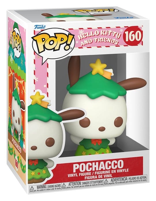 Sanrio POP! Vinyl Figur : Merry Market- Pochacco 9 cm - Versand: 7 Tage nach Bestellung