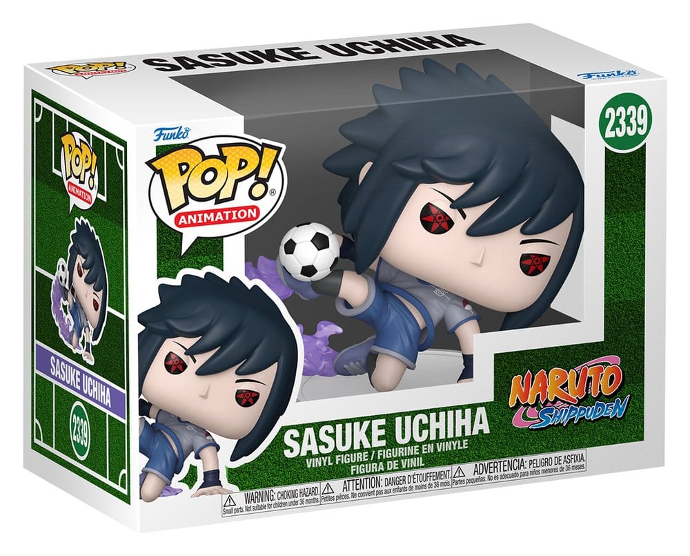 Naruto Soccer POP! Football Vinyl Figur Sasuke 9 cm - Preorder - ETA: 24.06.2026