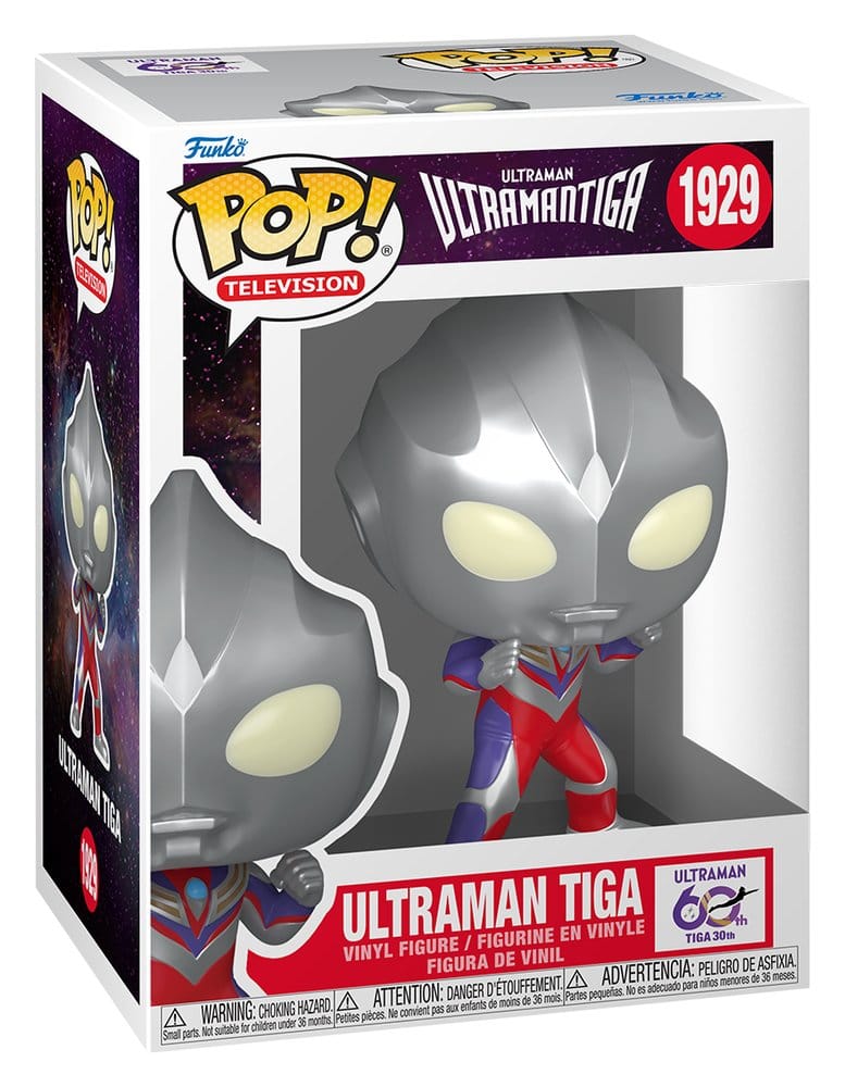 Ultraman POP! Vinyl Figur Tiga 9 cm - Preorder - ETA: 25.08.2026