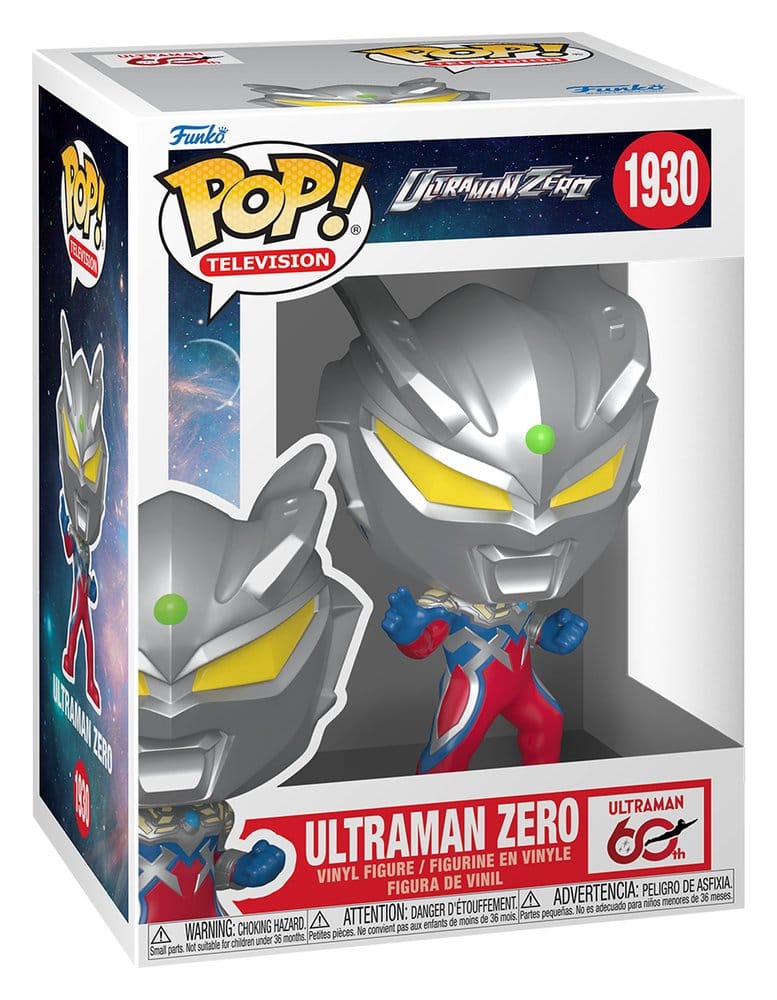 Ultraman POP! Vinyl Figur Zero 9 cm - Preorder - ETA: 24.08.2026