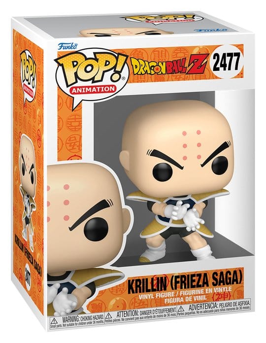 Dragon Ball Z POP! Rides Super Deluxe Vinyl Figur Krillin (Refresh) 15 cm - Preorder - ETA: 25.10.2026