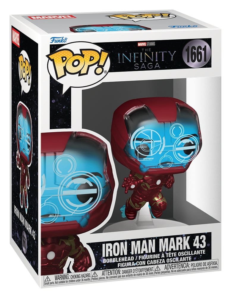 Marvel POP! Comics Vinyl Figur Iron Man 9 cm - Preorder - ETA: 28.12.2026