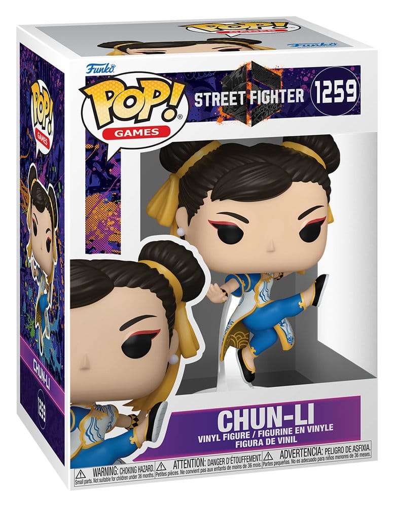 Street Fighter 6 POP! Games Vinyl Figur Chun-li 9 cm - Preorder - ETA: 25.08.2026
