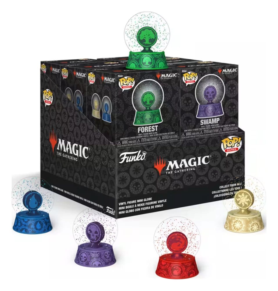 Magic the Gathering Mystery Minis Schneekugeln 5 cm Blind Box Display (12) - Versand: 7 Tage nach Bestellung