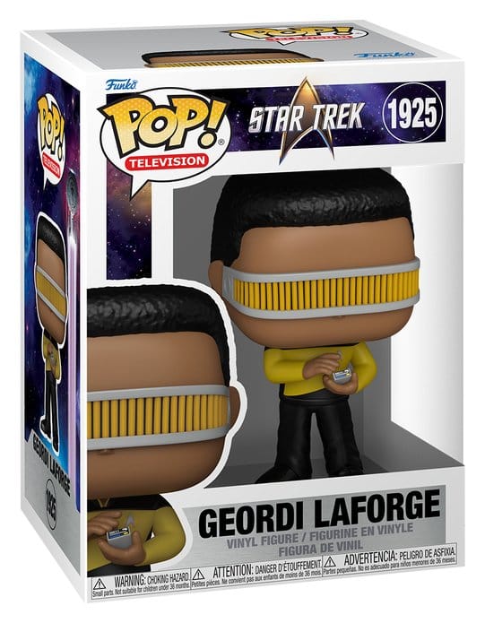 Star Trek TNG POP! Television Vinyl Figur Geordi La Forge 9 cm - Preorder - ETA: 29.07.2026