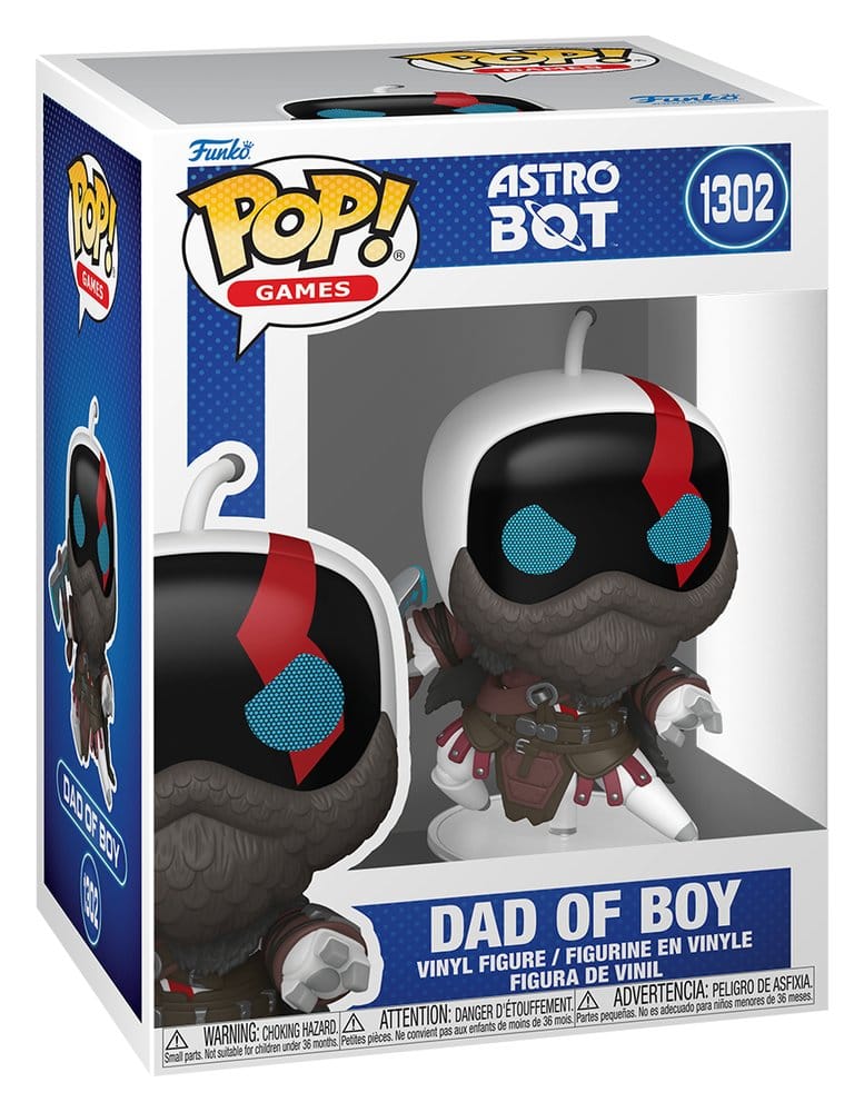 Astro Bot POP! Games Vinyl Figur Dad of Boy 9 cm - Preorder - ETA: 25.08.2026