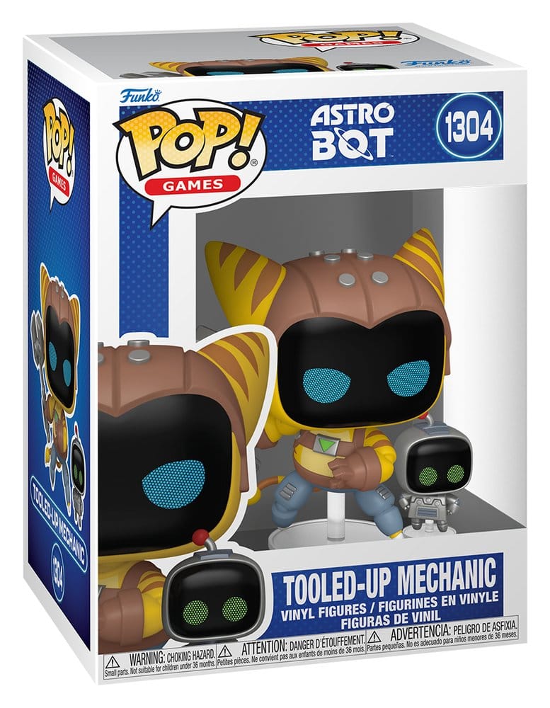 Astro Bot POP! Vinyl Figur TU Mechanic 9 cm - Preorder - ETA: 25.08.2026