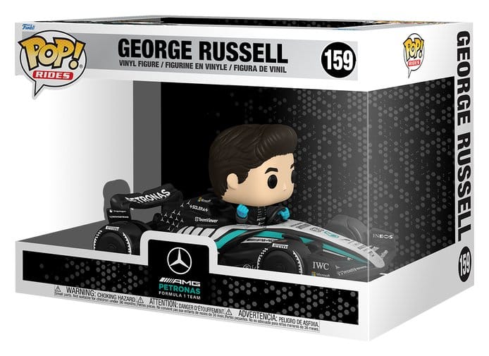 Formel 1 POP! Rides Super Deluxe Vinyl Figur Mercedes Benz - George Russell 15 cm - Preorder - ETA: 19.11.2026